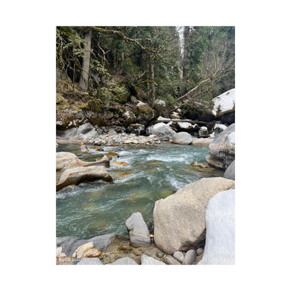 Flowing Tranquility Poster