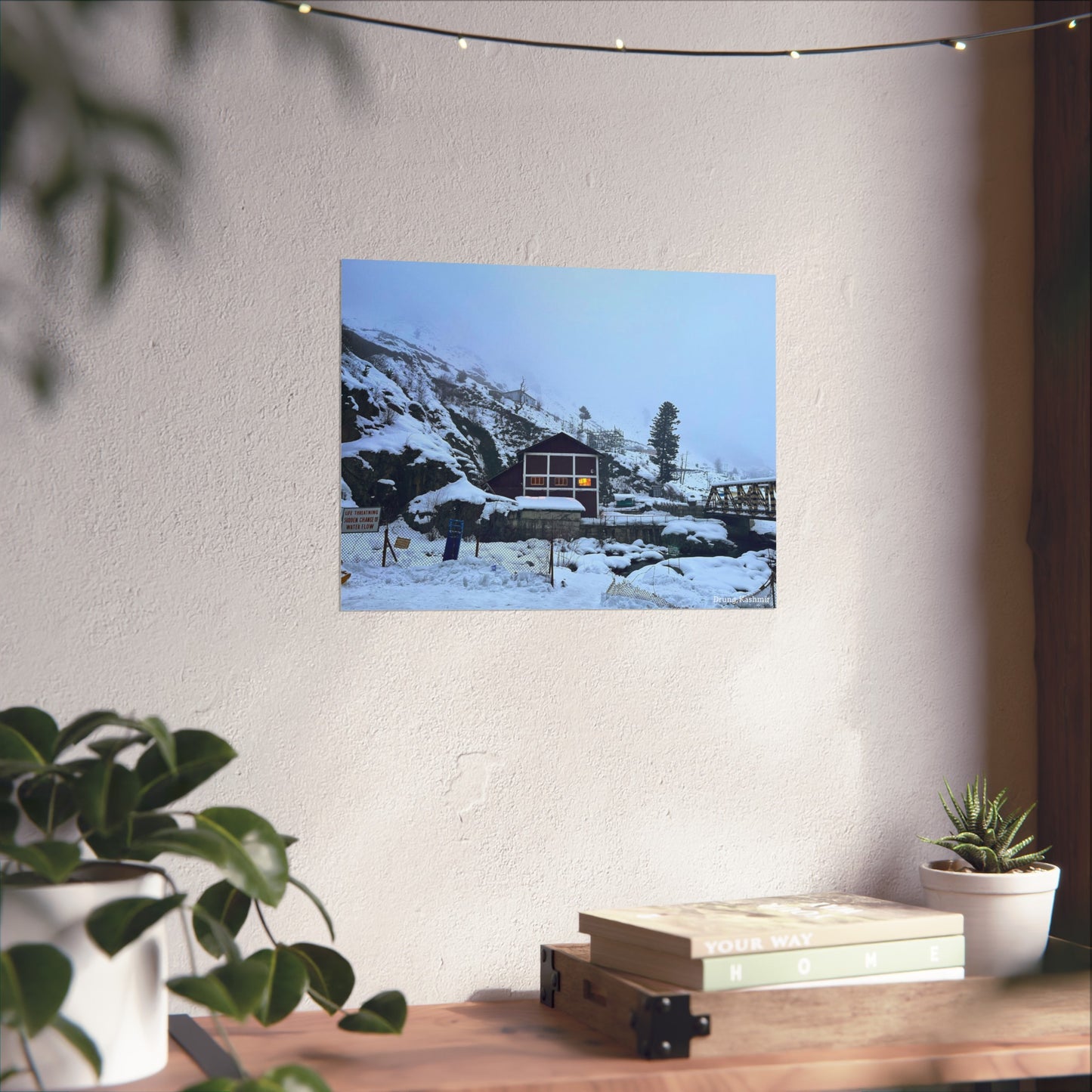 Snowfall Serenity Poster