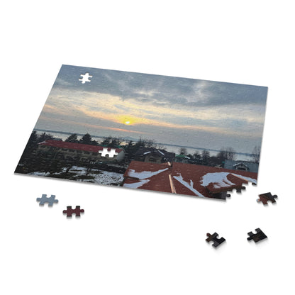 Dal Lake Sunset Puzzle (120, 252-Piece)