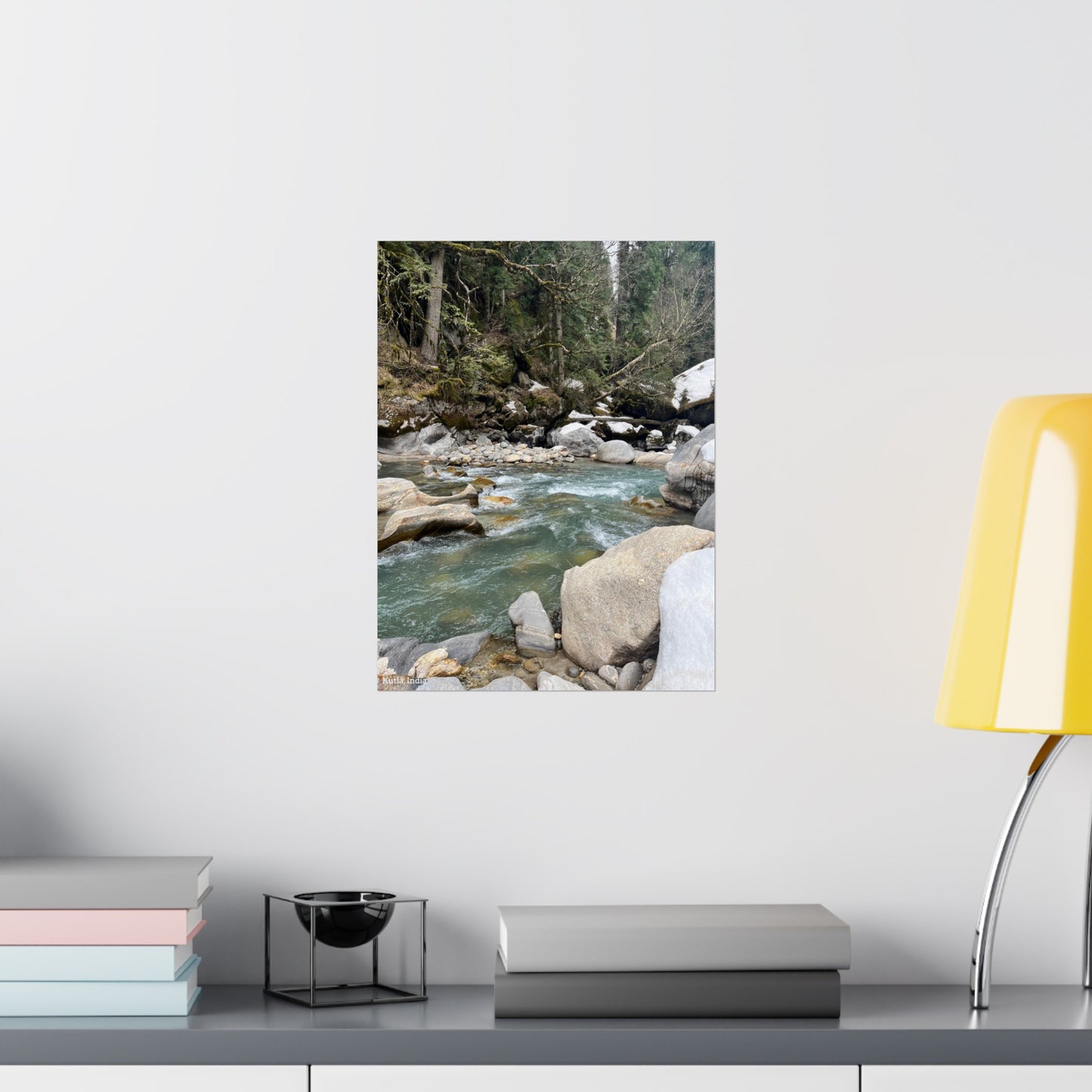 Flowing Tranquility Poster