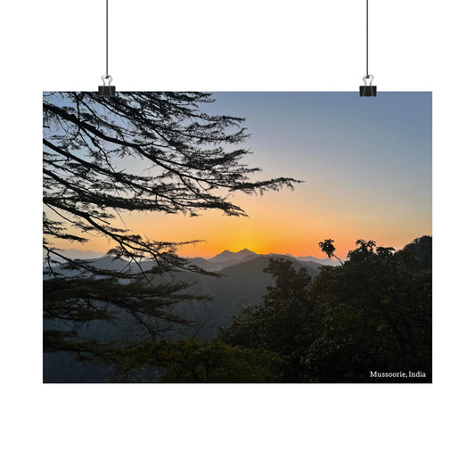 Sunrise Elegance Horizontal Poster